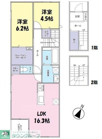 Legume ail graisseの物件間取画像